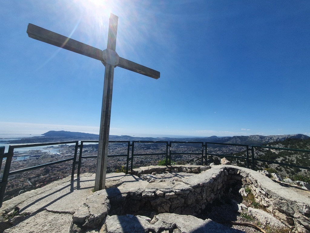 View from mount Faron