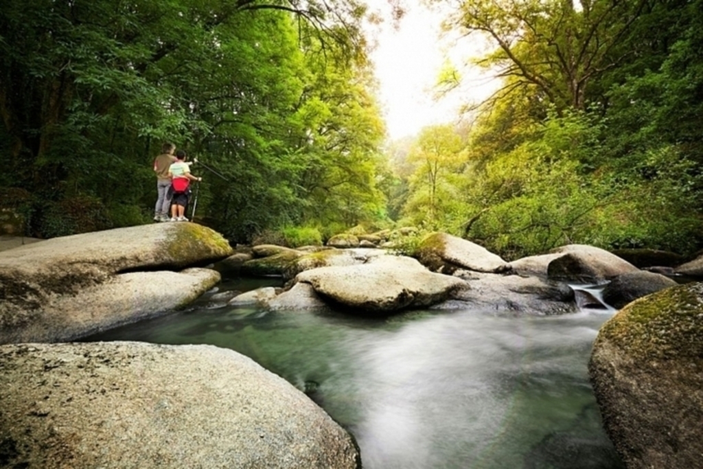 The massive stones of Chaos du Gouet, 10 minutes from our home