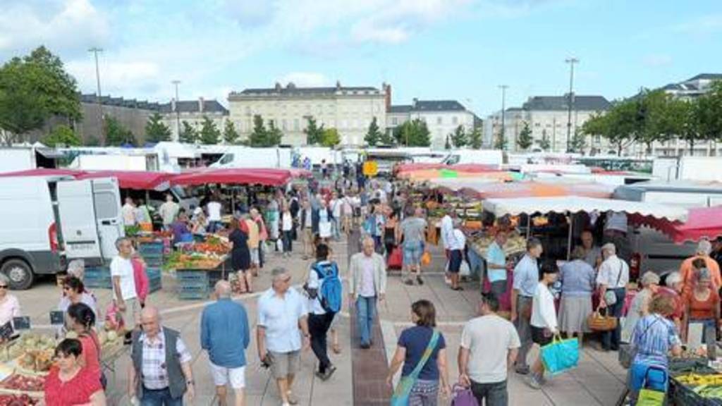 Our Market "Lafayette", one of the most beautiful of Angers