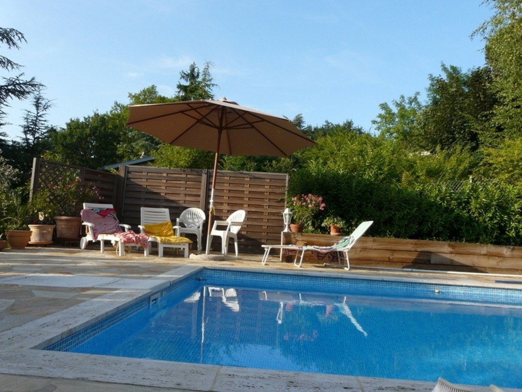 THE SWIMMING POOL AND ITS BEACH