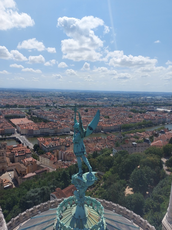 toit basilique fourvière Lyon