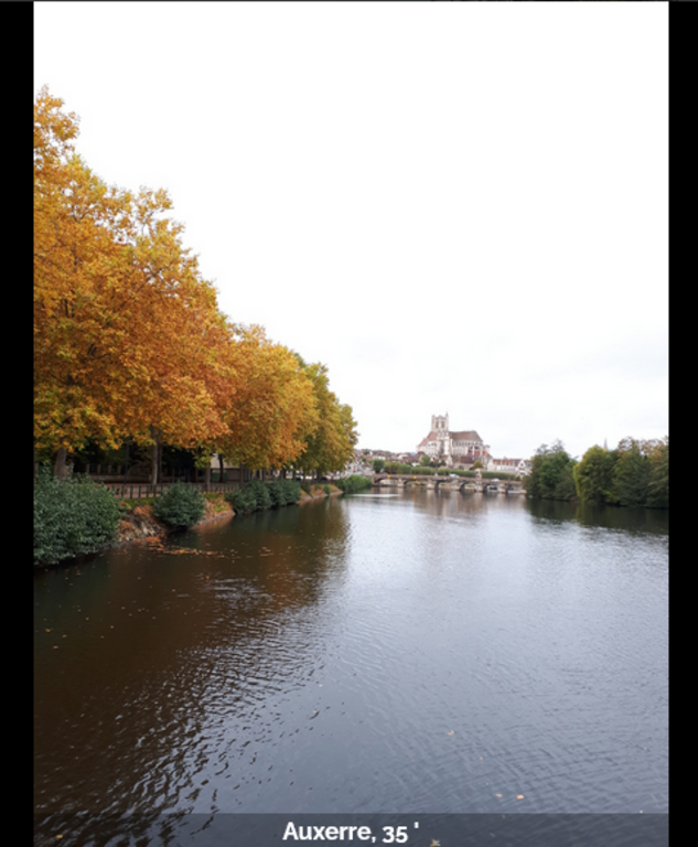 L'Yonne à Auxerre