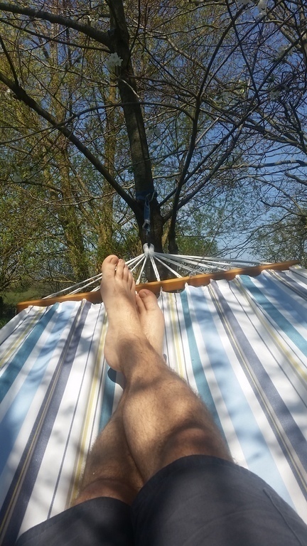 Siesta in the garden