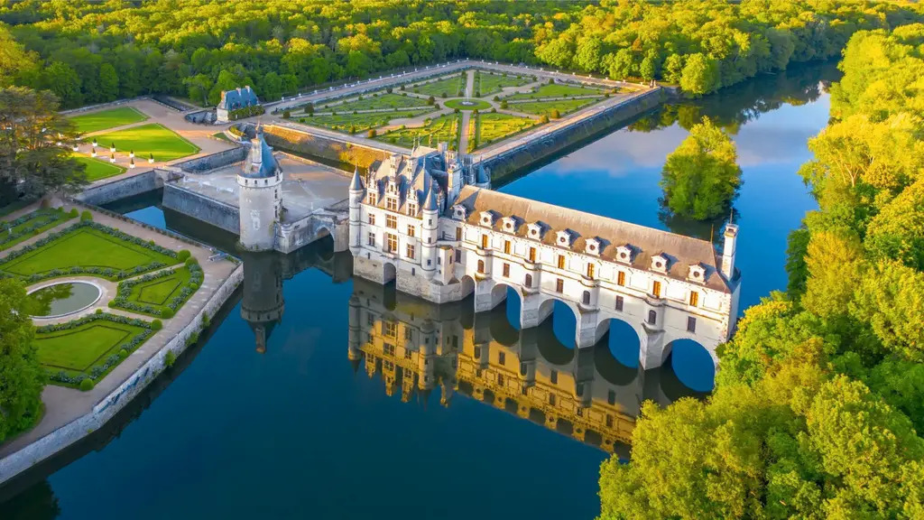 The castle of Chenonceau. 45 minutes drive from our place.