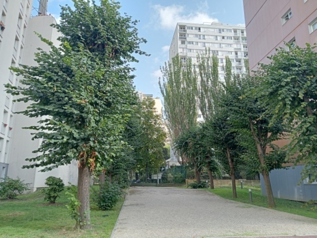 the entrance to the residence