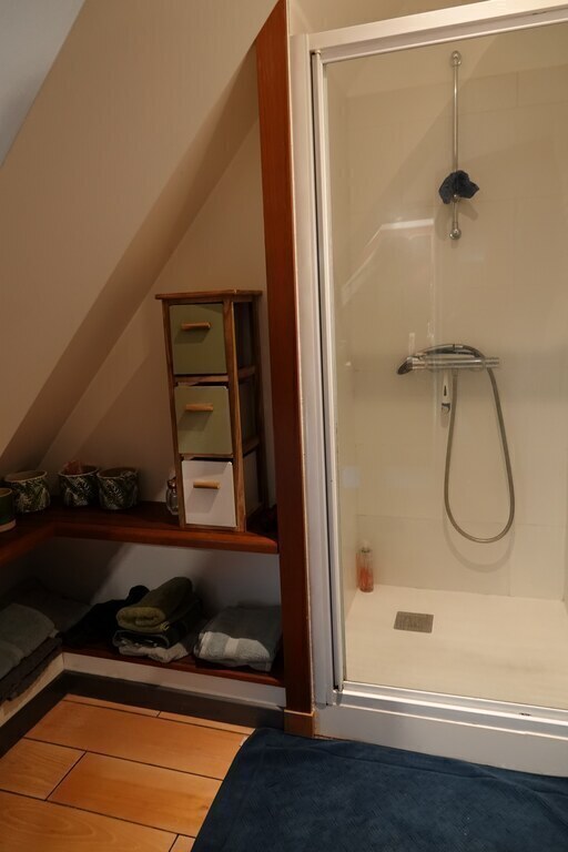 Douche à l'étage
