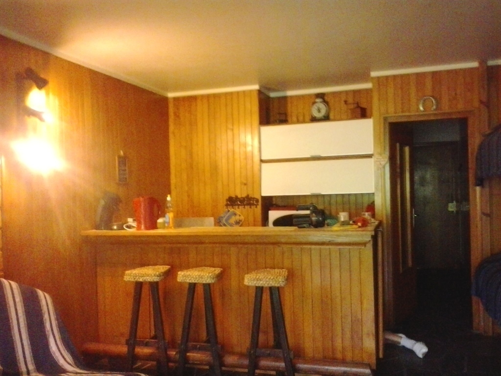the kitchenette