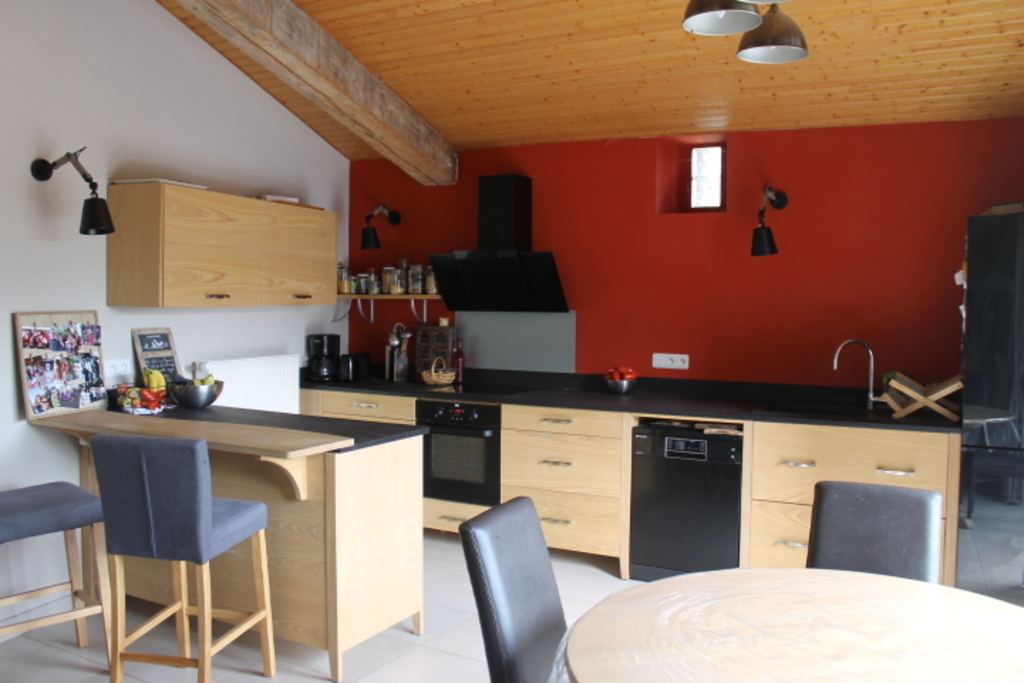 We eat there, we cook there, we play there, we chat...