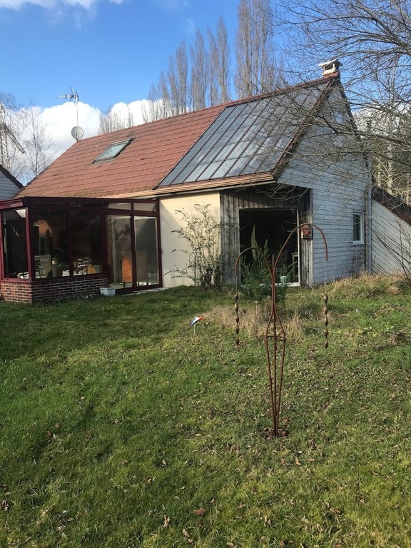 Our house from the garden