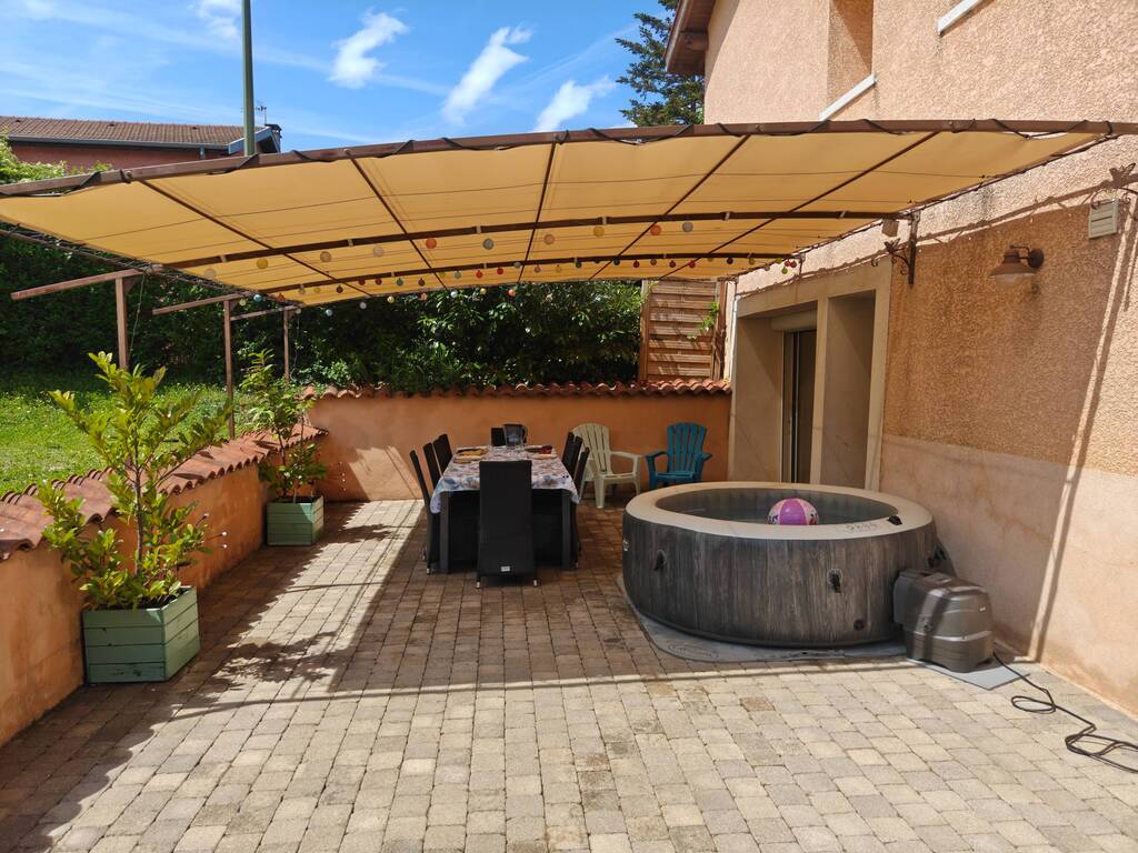 The terrace