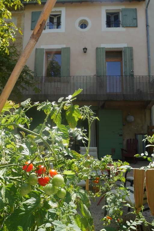 The front of the house