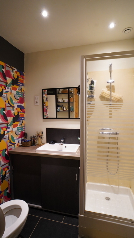 The bathroom of the first floor