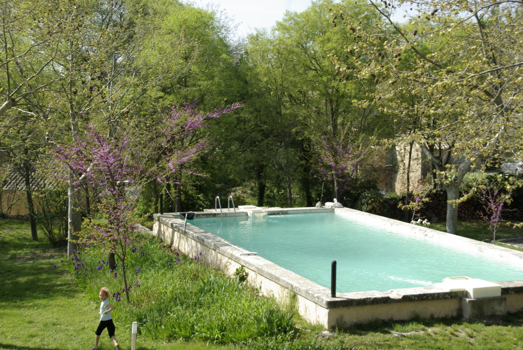 view from the balcoon, in front of the kitchen and the living house