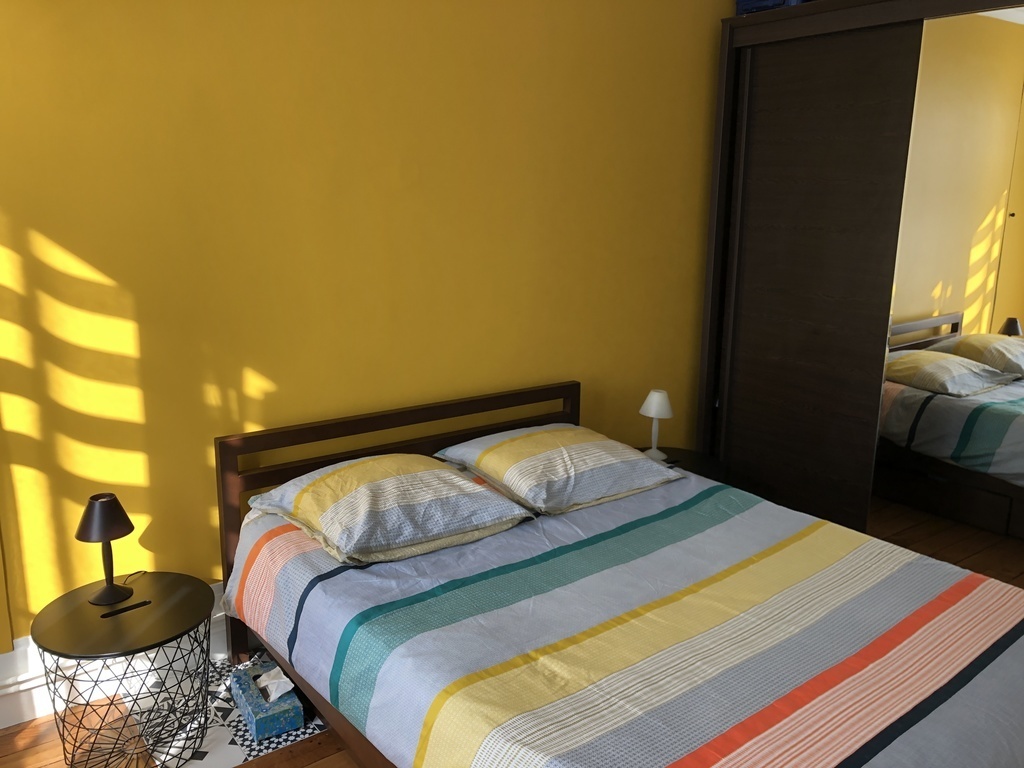 Bedroom 1 with double bed