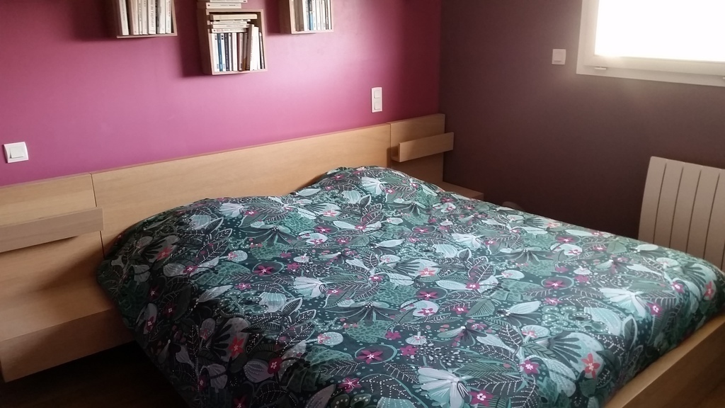 bedroom with bathroom