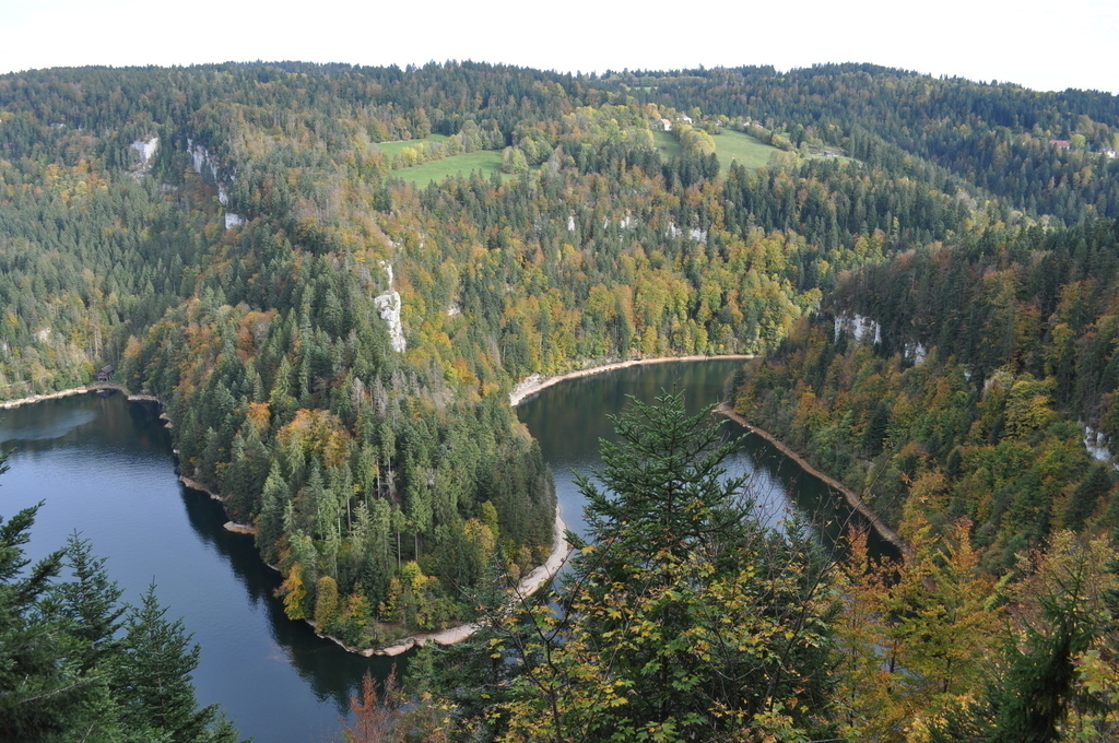 Villers-le-lac, border France/Switzerland, autumn