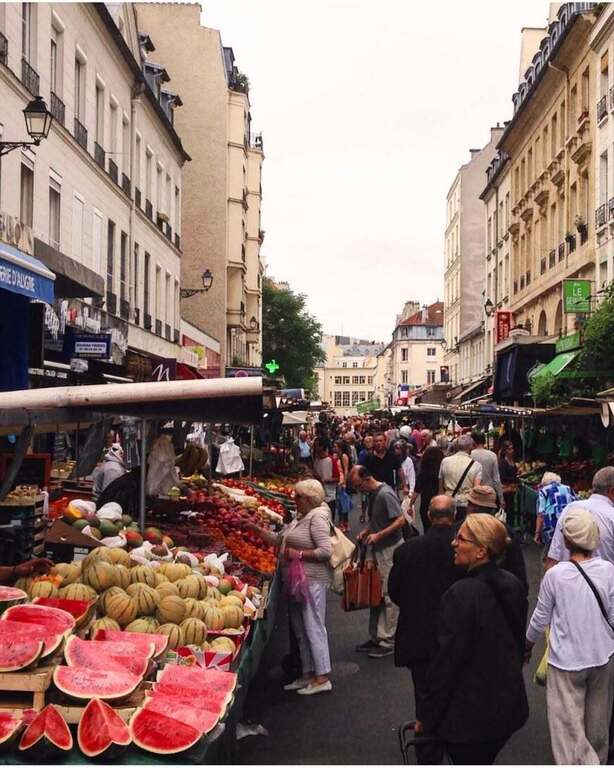 Rue d'Aligre - our street