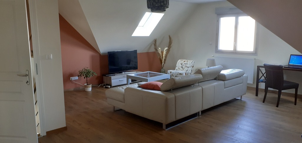 The living room on the 1st floor