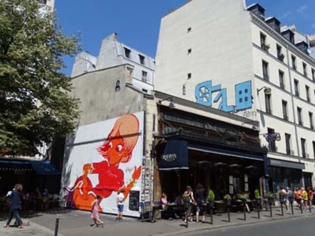 Notre immeuble à droite