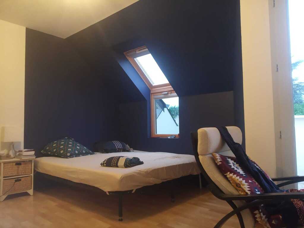 Main bedroom with the 180 bed!