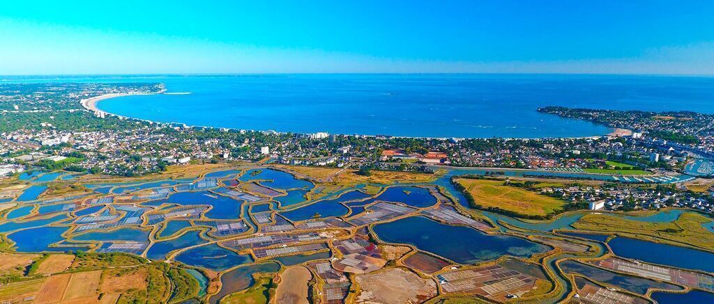 Baie de la Baule & marais salants de Guérande