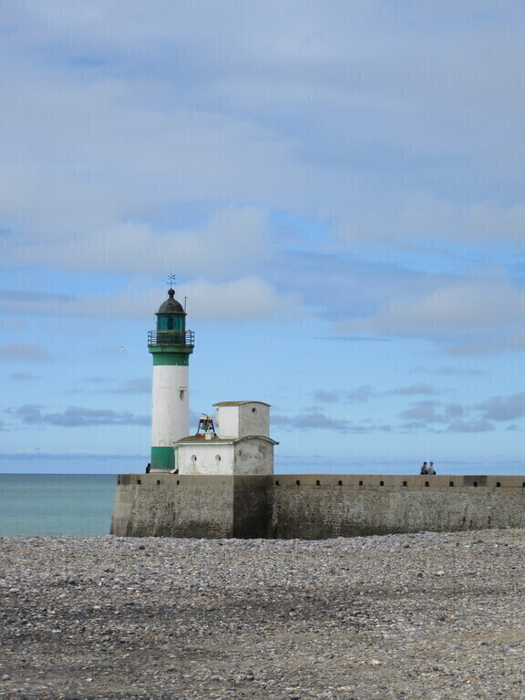 The Treport lighthouse