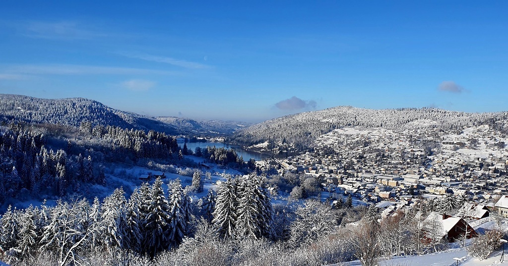 Winter view from the house