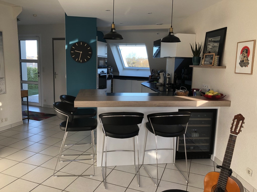 la cuisine toute équipée