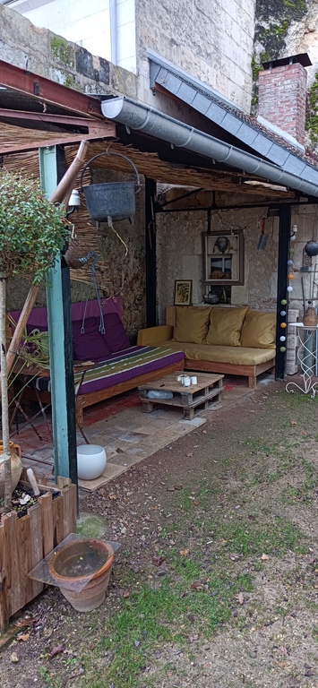 Petit patio exterieur