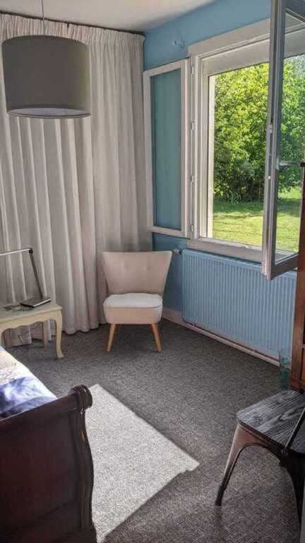 chambre bleue