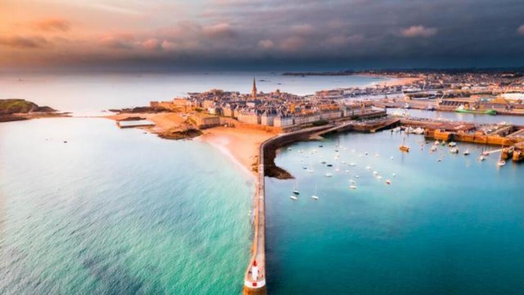 Saint-Malo is just an hour away.