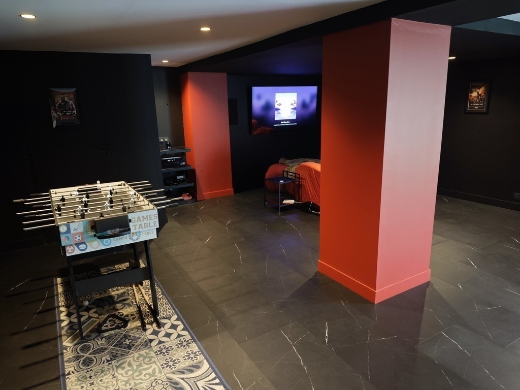 Home Cinema in the basement