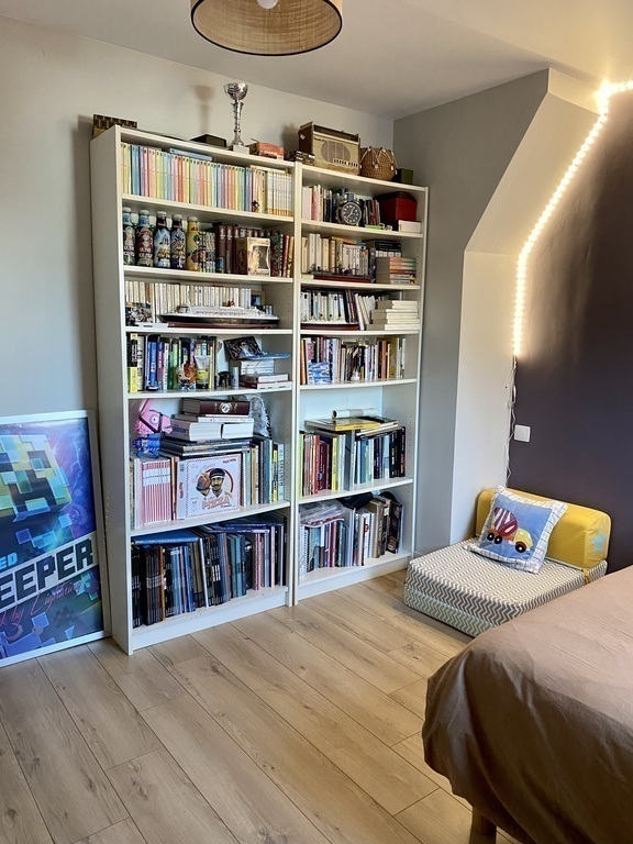 Une riche bibliothèque et bédéthèque