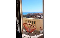 balcony and sea view