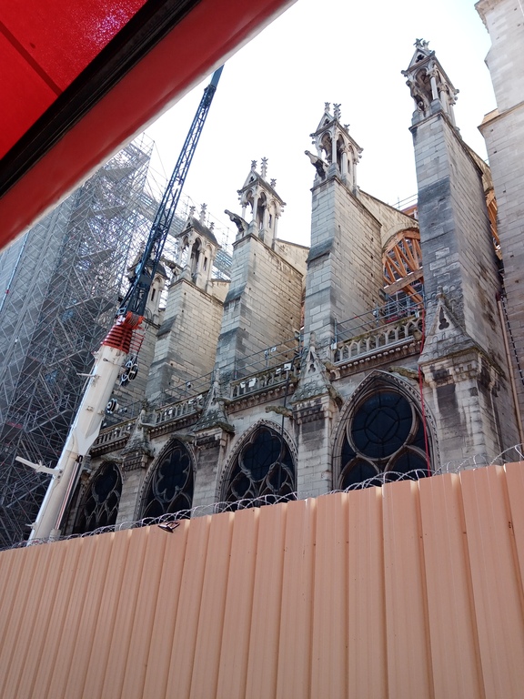 Notre Dame de Paris en restauration