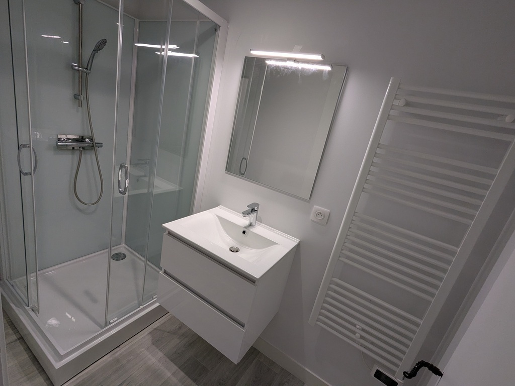 La salle de bain du Studio