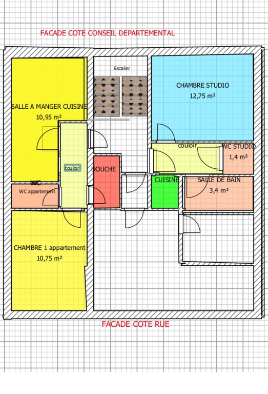 PLANS Appartement & Studio