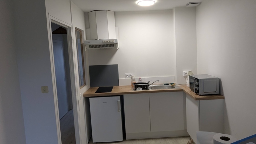 La cuisine de l'appartement