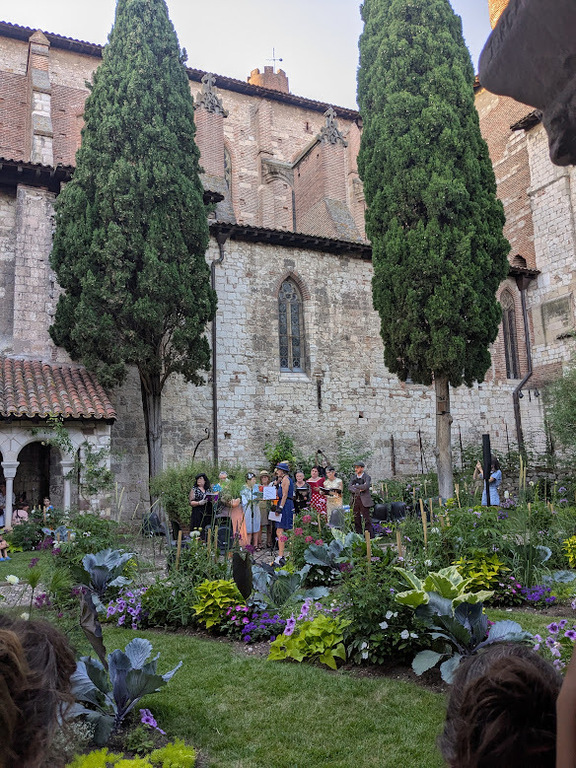 Concert au cloître St Salvy lors dela fête de la musique