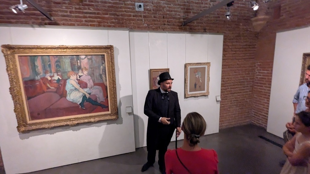 Visite guidée au musée Toulouse Lautrec