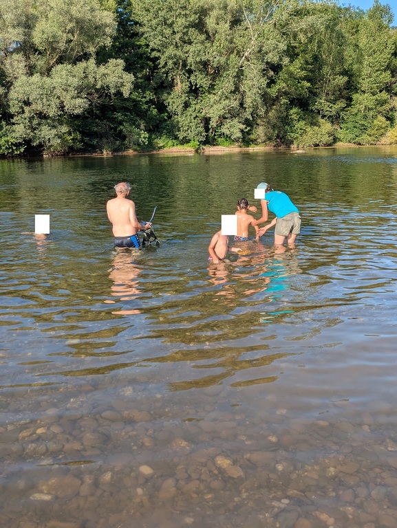 Notre baignade préférée sur le Tarn à 15 km de la maison