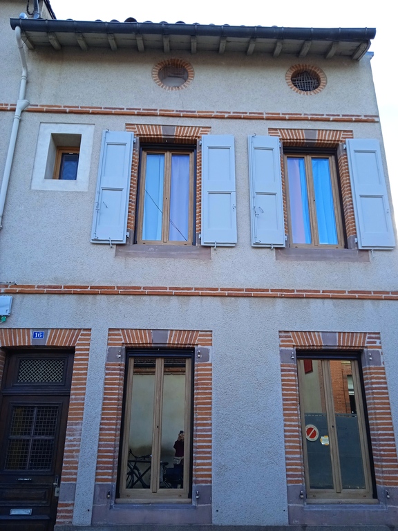 Notre facade coté rue