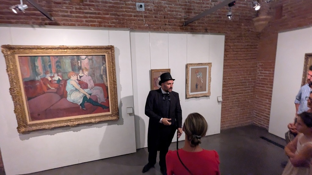 Visite guidée au musée Toulouse Lautrec