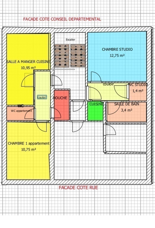 PLANS Appartement & Studio