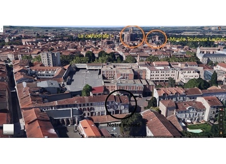 Notre maison dans l'hyper Centre d'Albi