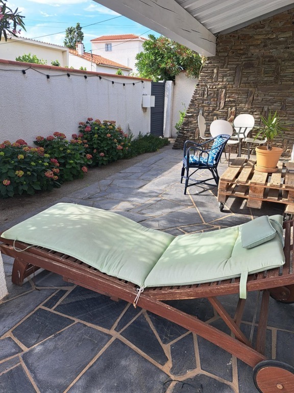 Terrasse avant exposée ouest