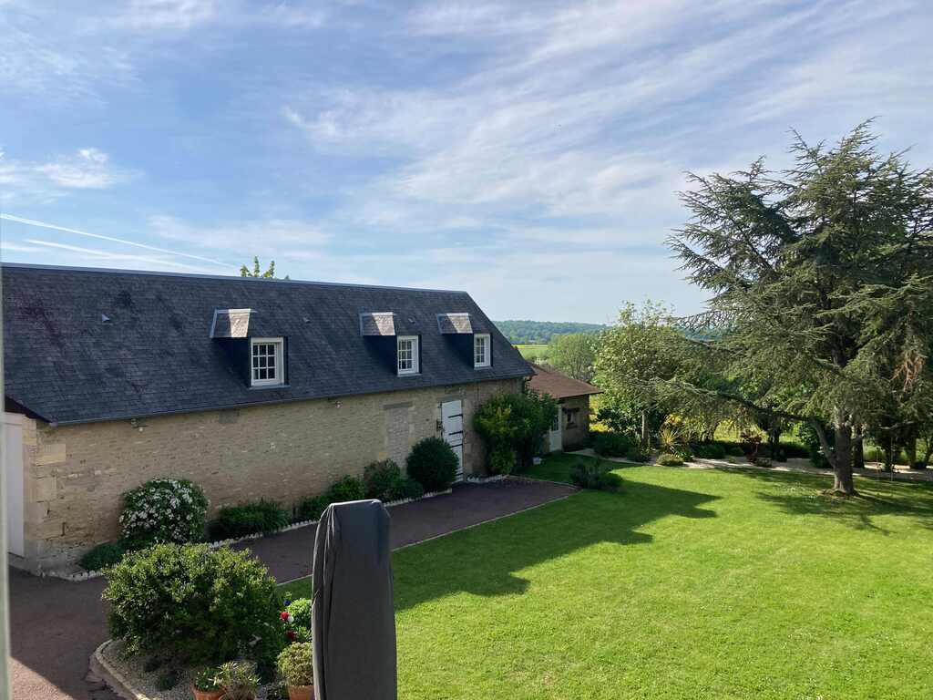 garage and outbuilding