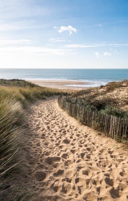Les plages de Vendée sont à 45 minutes.
