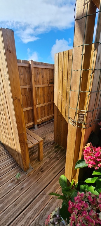 Douche Extérieure pour le retour de plage...