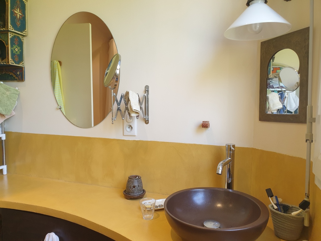 Bathroom with a shower